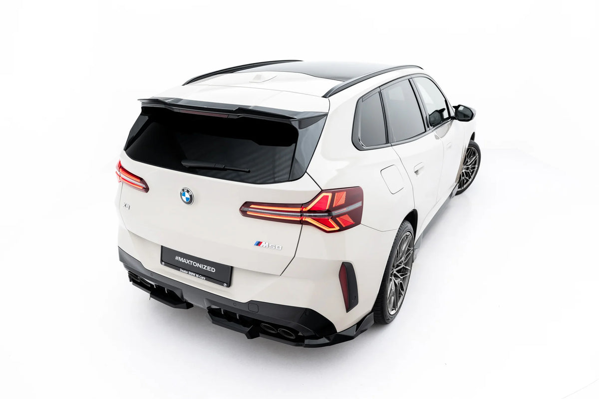 Spoiler Cap i blank sort ABS til BMW X3 M50 G45
