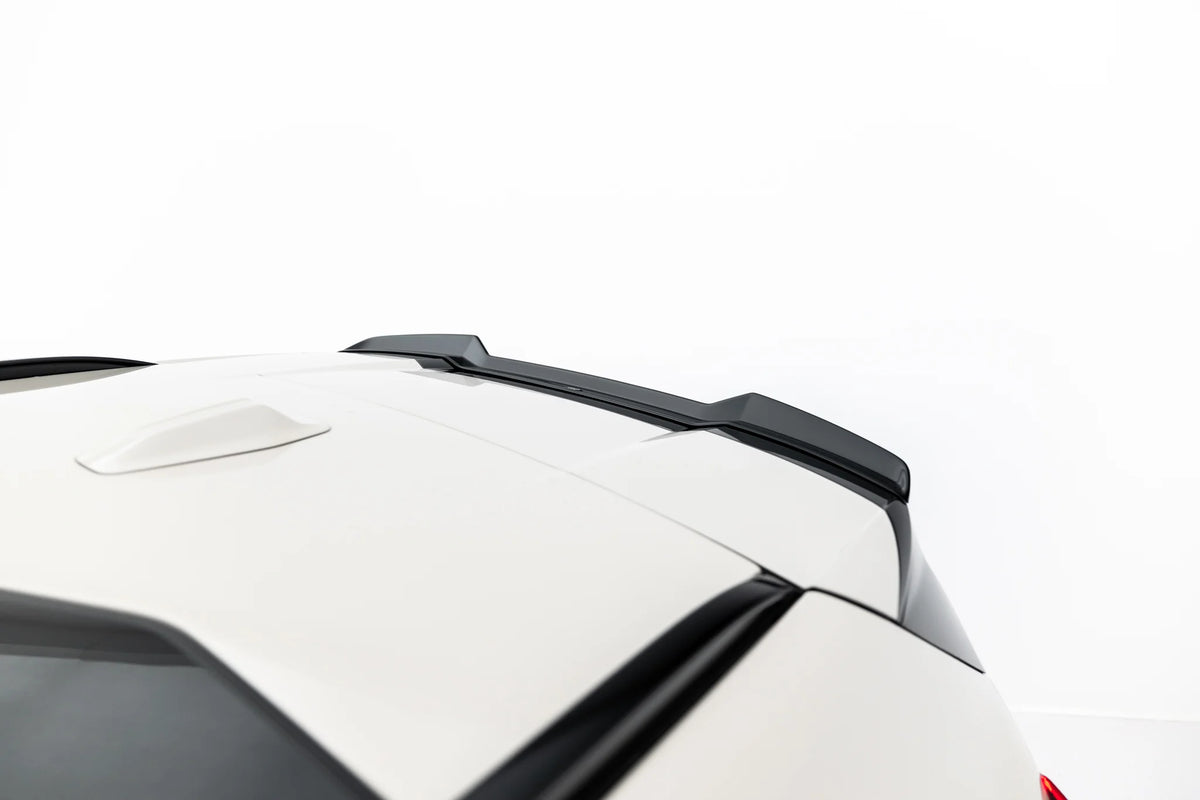 Spoiler Cap montert på BMW X3 M-Pack G45 sett bakfra