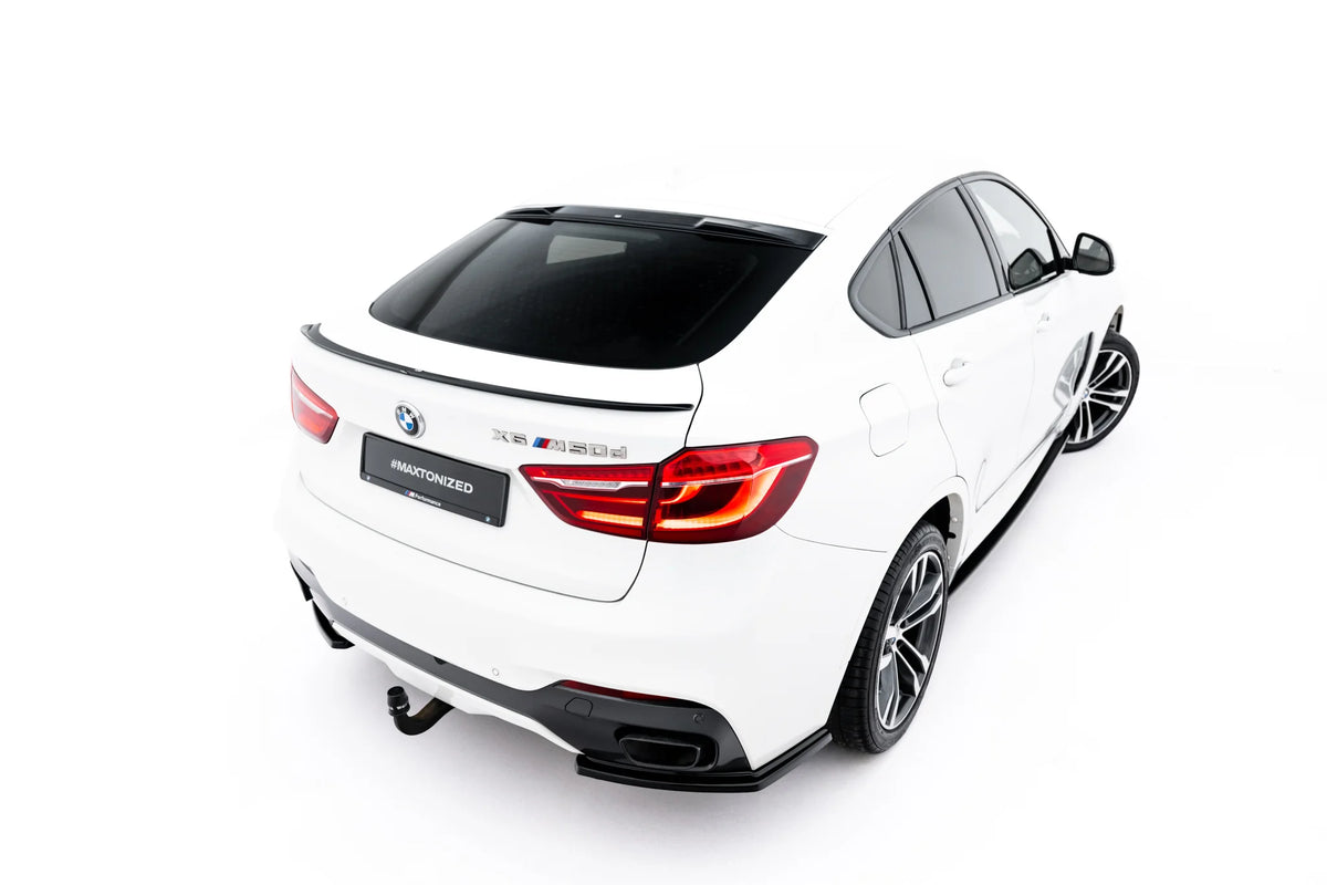 Spoiler BMW X6 F16 Mpack vist montert