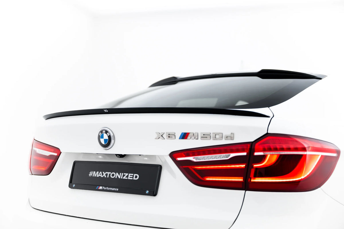 Spoiler BMW X6 F16 Mpack sett bakfra