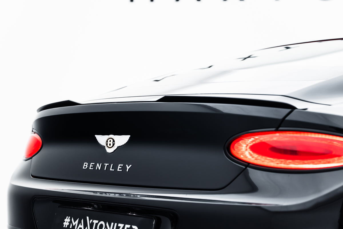 Spoiler cap til Bentley Continental GT Coupe Mk3 sett ovenfra