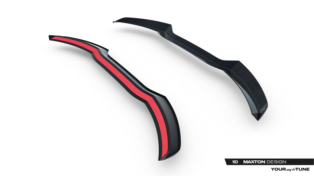 Spoiler Cap i Gloss Black med 3M-tape til Cupra Terramar Mk1