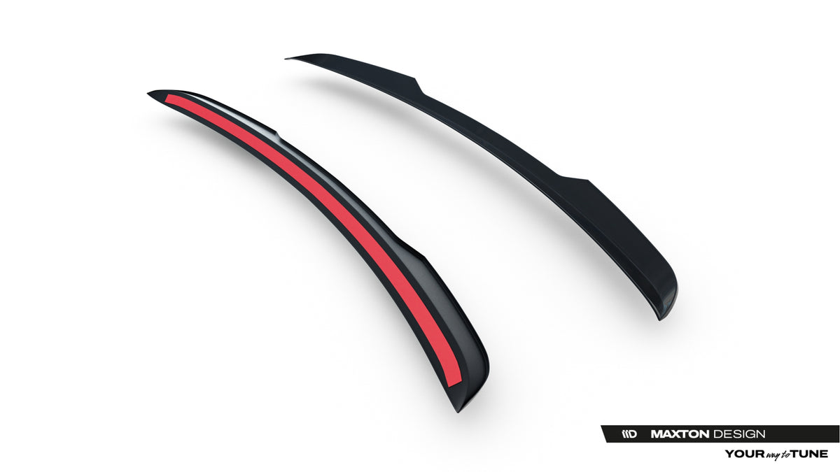Undersiden av Spoiler Cap med 3M-tape til Dodge Grand Caravan Mk5 Facelift