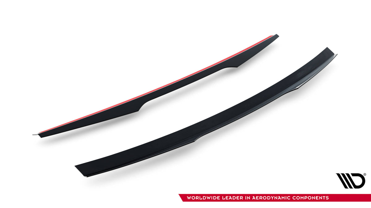 Settet med spoiler cap, 3M tape og avfettingsklut til Ford Fiesta ST Mk8