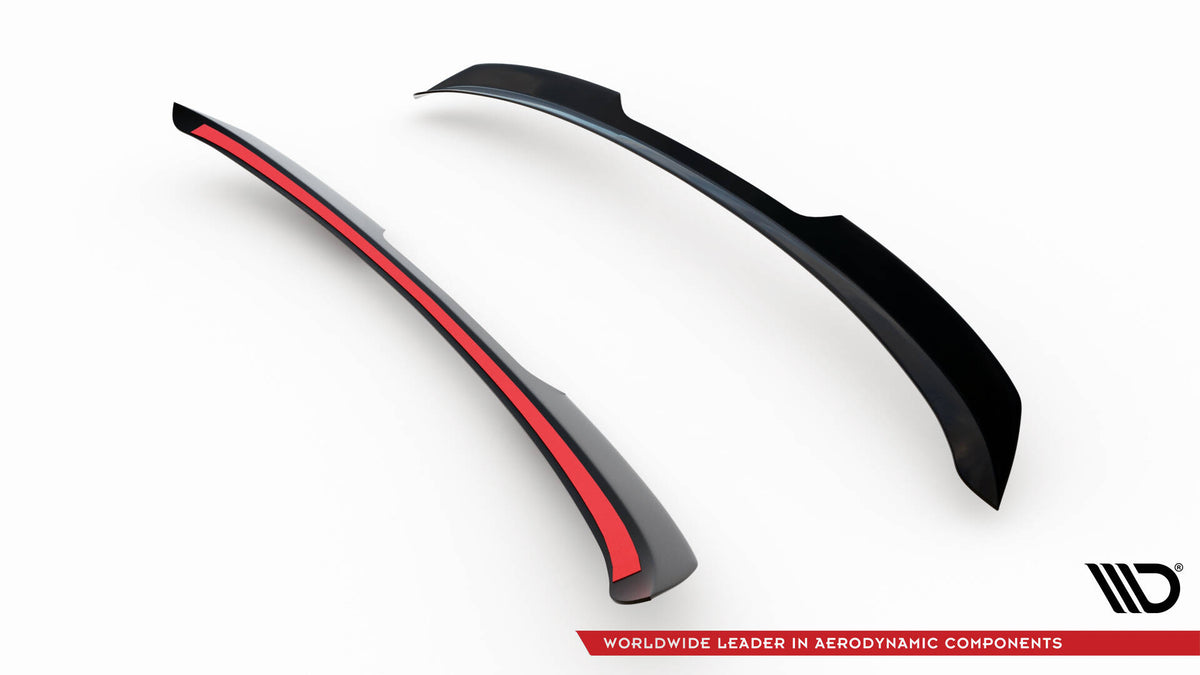 Spoiler cap Ford Focus ST MK2 Facelift vist fra siden med synlig profil