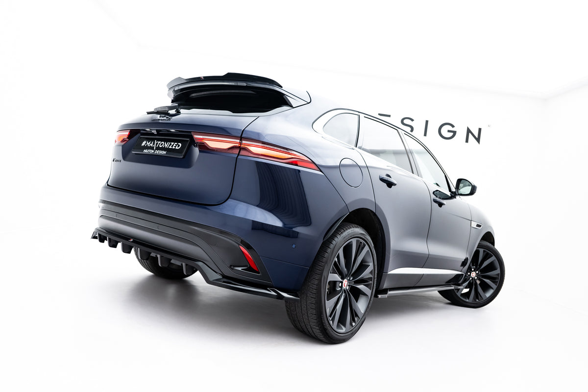 Maxton Design spoiler cap til Jaguar F-Pace R-Sport sett fra siden