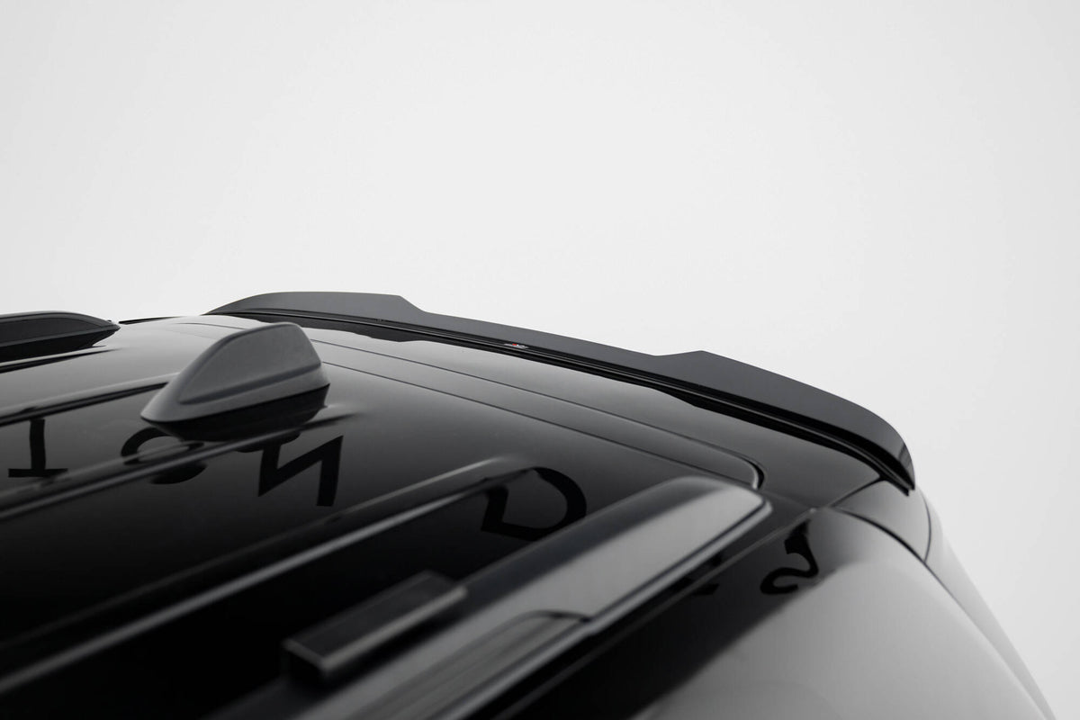 Nærbilde av spoiler cap i ABS-plast med blank svart overflate for Grand Cherokee MK5