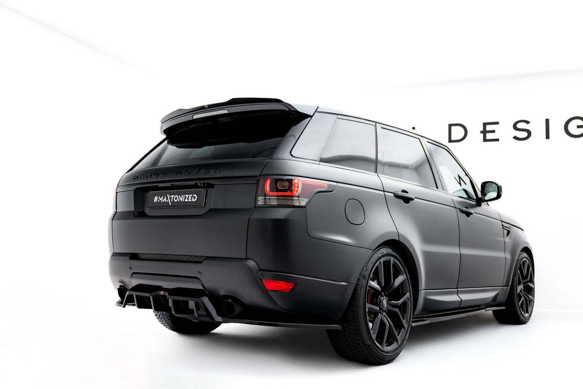 Maxton Design spoilerforlenger for Range Rover Sport montert på bil