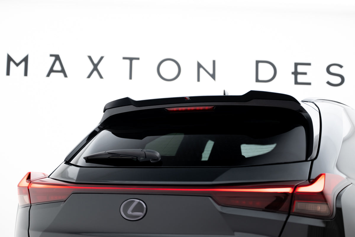 Spoiler cap i blank sort ABS til Lexus UX F-Sport Mk1