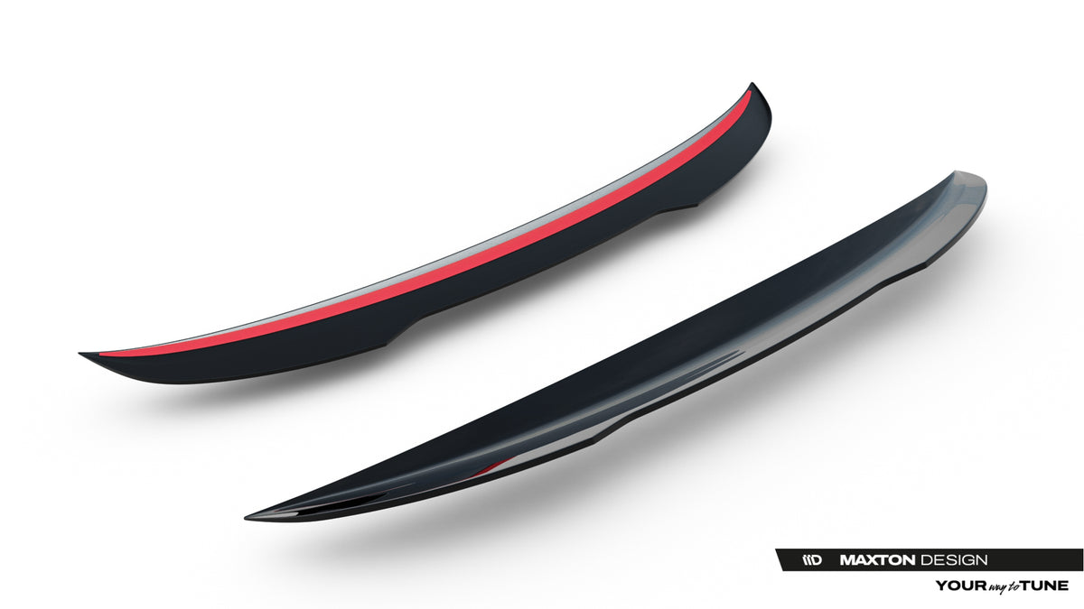 Spoiler Cap i ABS-plast til Mercedes-AMG GLA 35 H247 Facelift sett fra siden