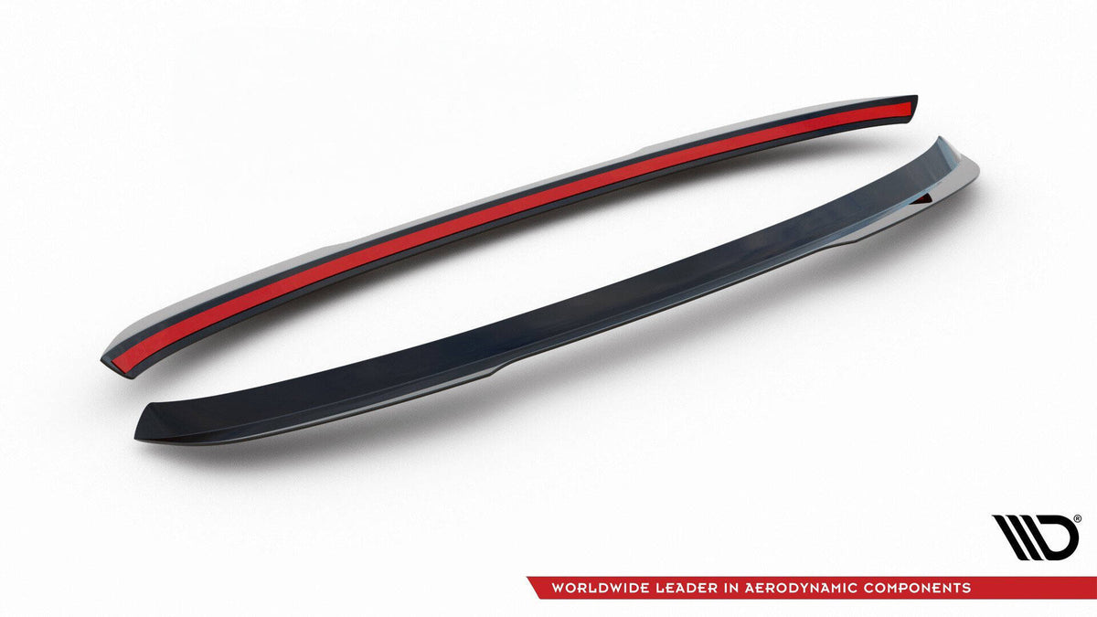 Maxton spoiler cap montert på Seat Leon Cupra ST Facelift, hekk i profil
