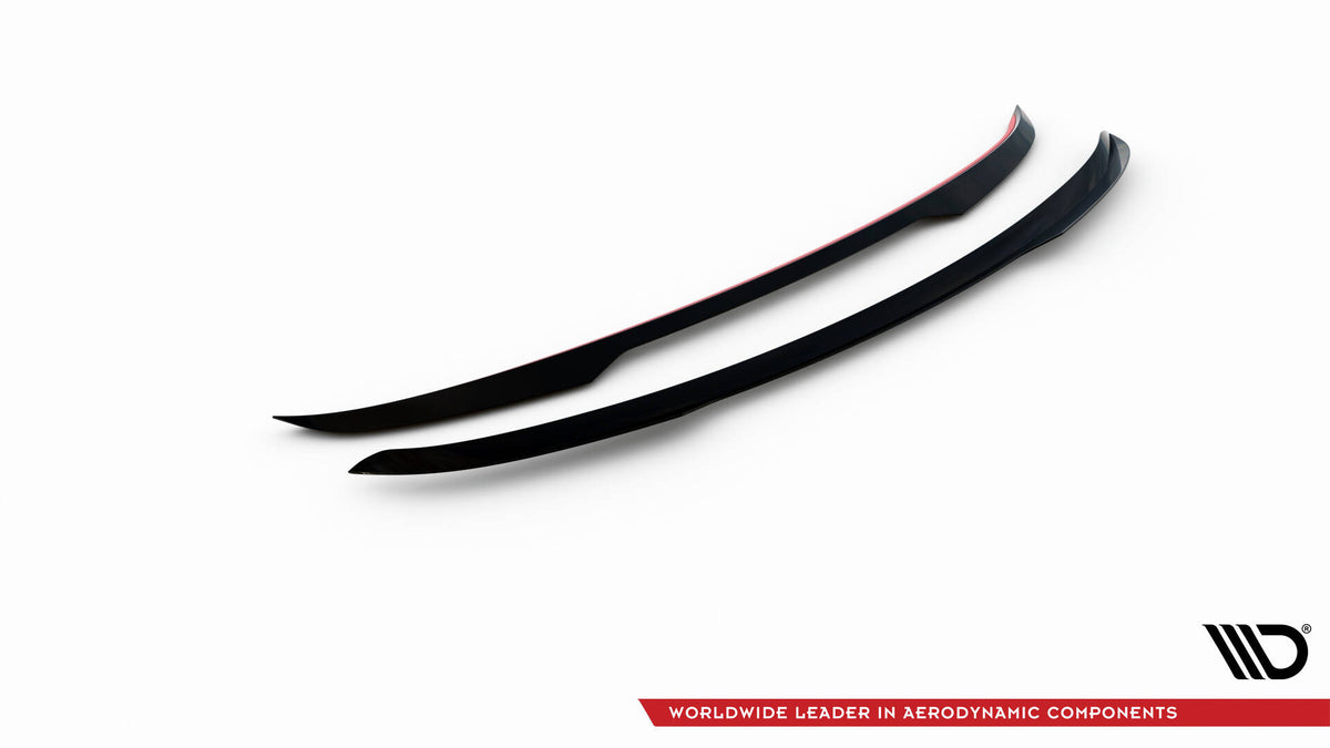 Nærbilde av spoiler cap i ABS-plast for Audi A6 Avant C7