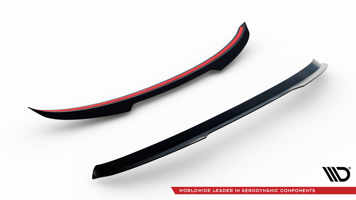 Bakspoiler-forlenger i sort ABS-plast til Seat Leon Cupra Sportstourer