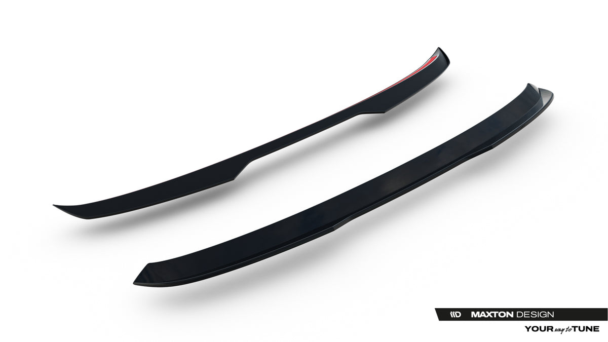 Spoiler Cap i ABS-plast for Volkswagen Golf Variant Mk8 sett bakfra