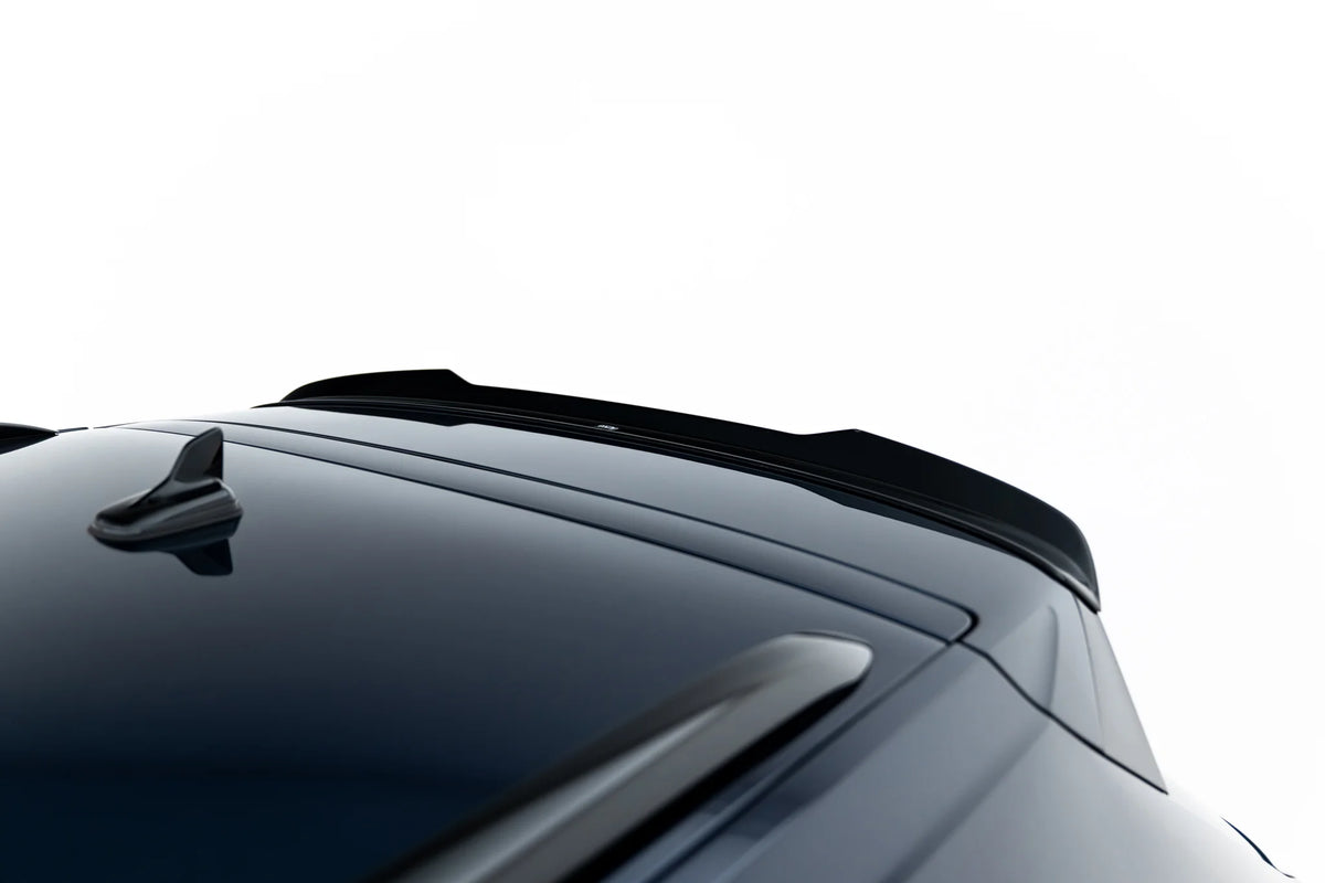 Detalj av ABS Spoiler Cap med 3M-tape til Touareg Mk3 Facelift