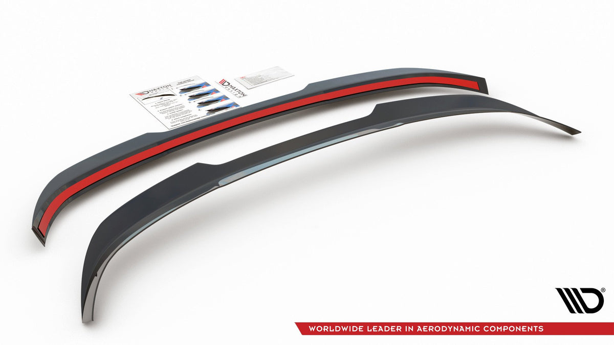 Spoiler BMW 1 F40 M-Pack vist montert