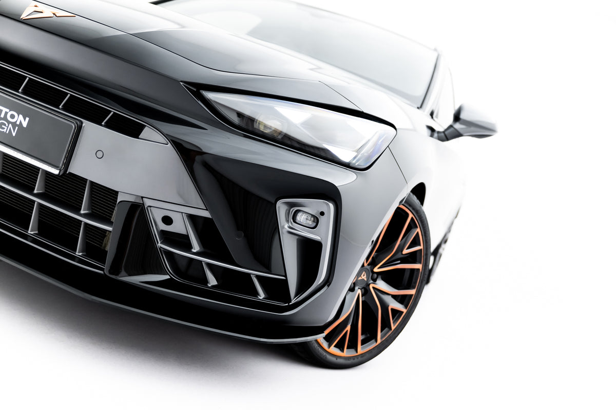 Maxton Design frontsplitter montert på Cupra Leon ST Mk1 Facelift