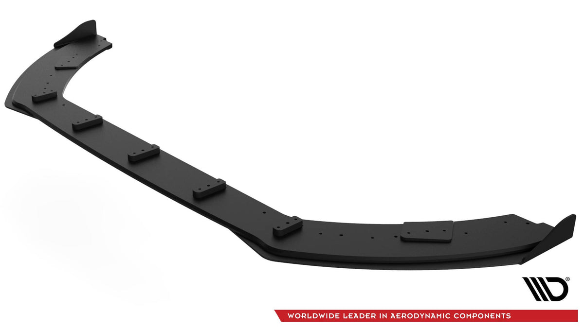 Nærbilde av flaps på frontsplitter for Fiesta Mk8 ST-Line