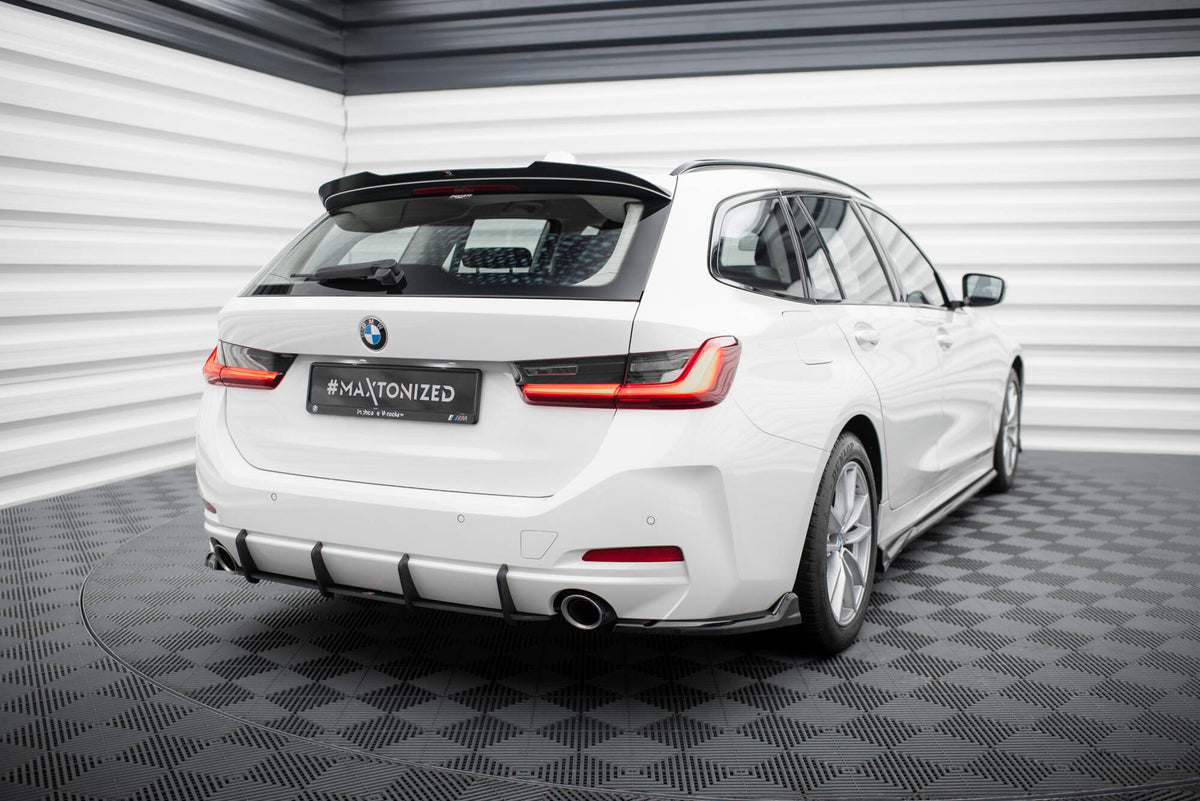 Street Pro diffuser for BMW 3-Serie G20 Facelift sett ovenfra i matt svart