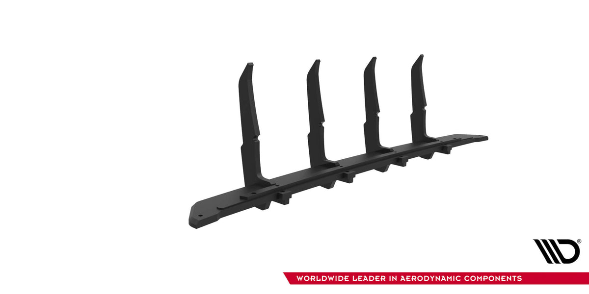 Diffuser V1 til BMW M440i G22 G23 Facelift Coupe monteringsdetalj