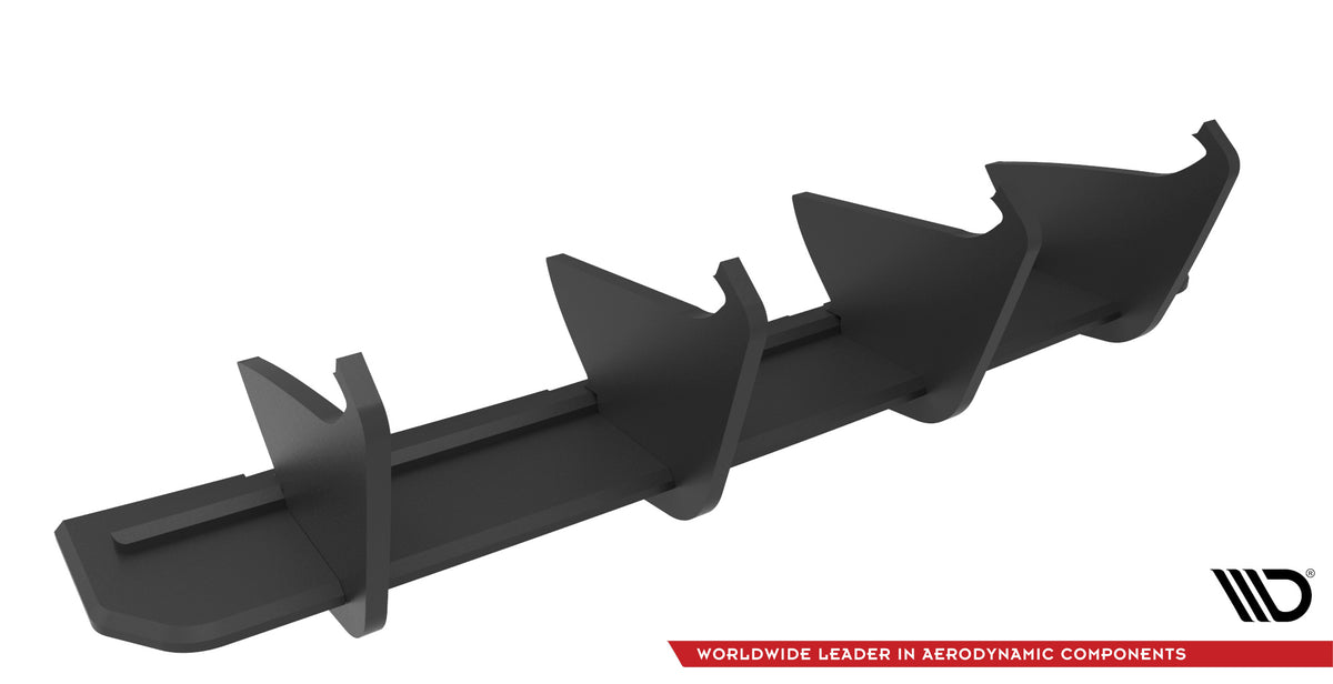 Bakre diffuser Cupra Leon ST sett fra siden, 10 mm ABS-plast