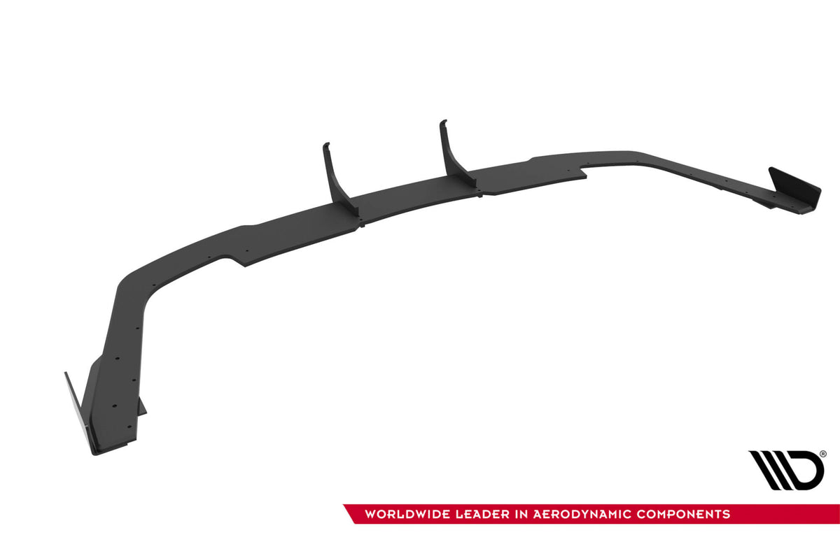 Street Pro Diffuser med Flaps Audi A5 F5 Facelift - AUA52FSBCNC-RS1B+RSF1G