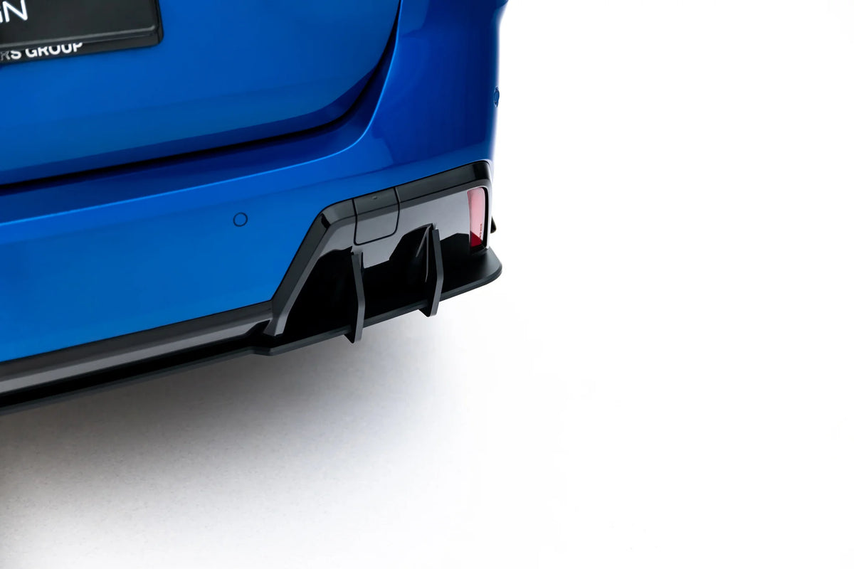 Diffuser bak BMW 2 Gran Coupe M-Pack F74 i 10 mm tykk ABS-plast