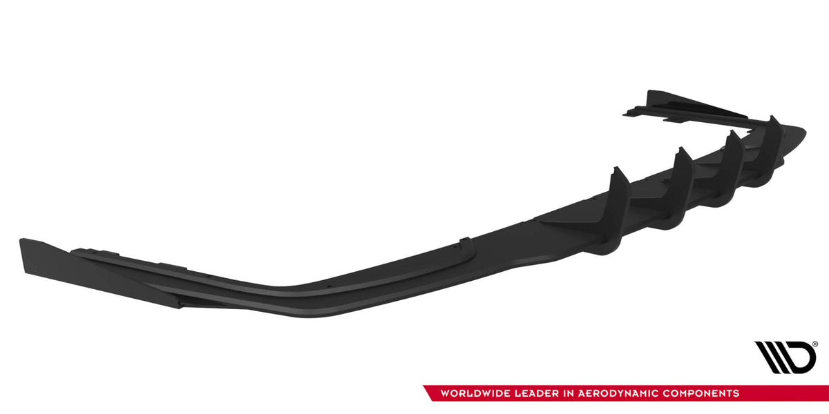 Street Pro Bakdiffuser + Flaps Mercedes CLE 53 (C236) 10mm V1 - MECLE23653AMGCNC-RS1B+RSF1G