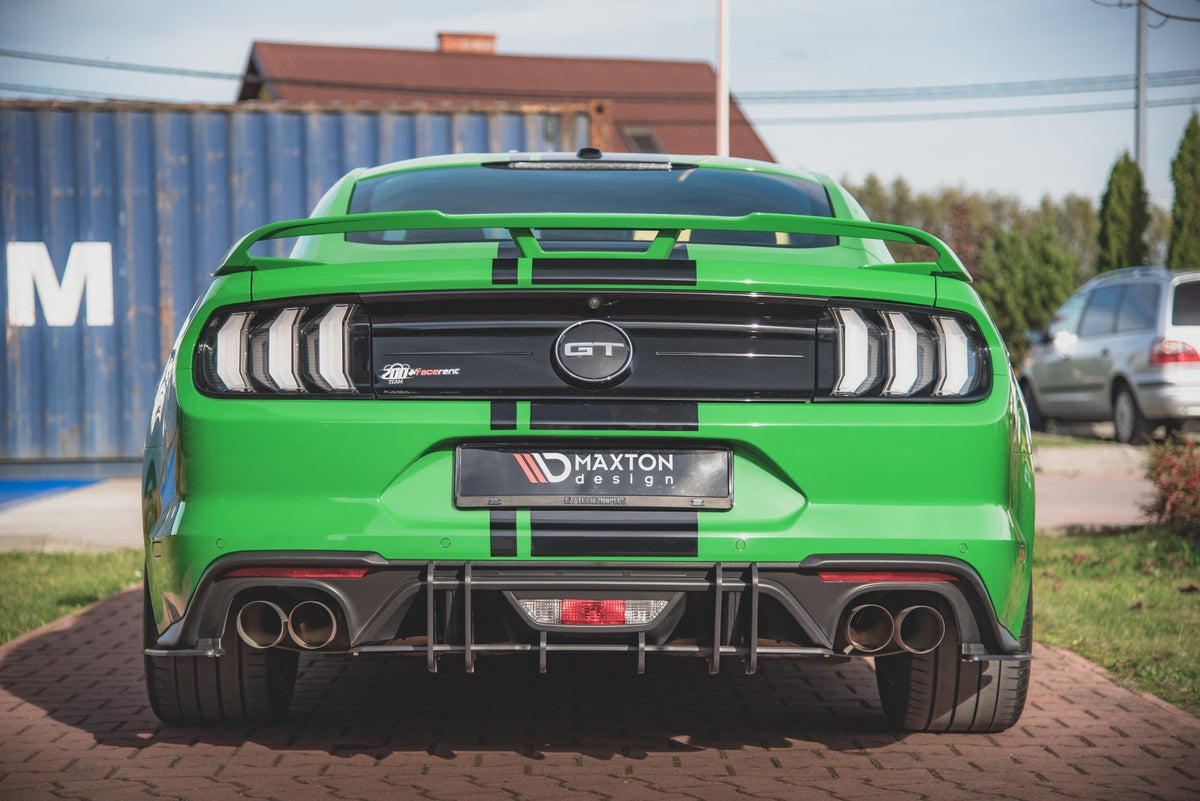 Street Pro bakdiffusor for Ford Mustang GT Mk6 Facelift sett bakfra