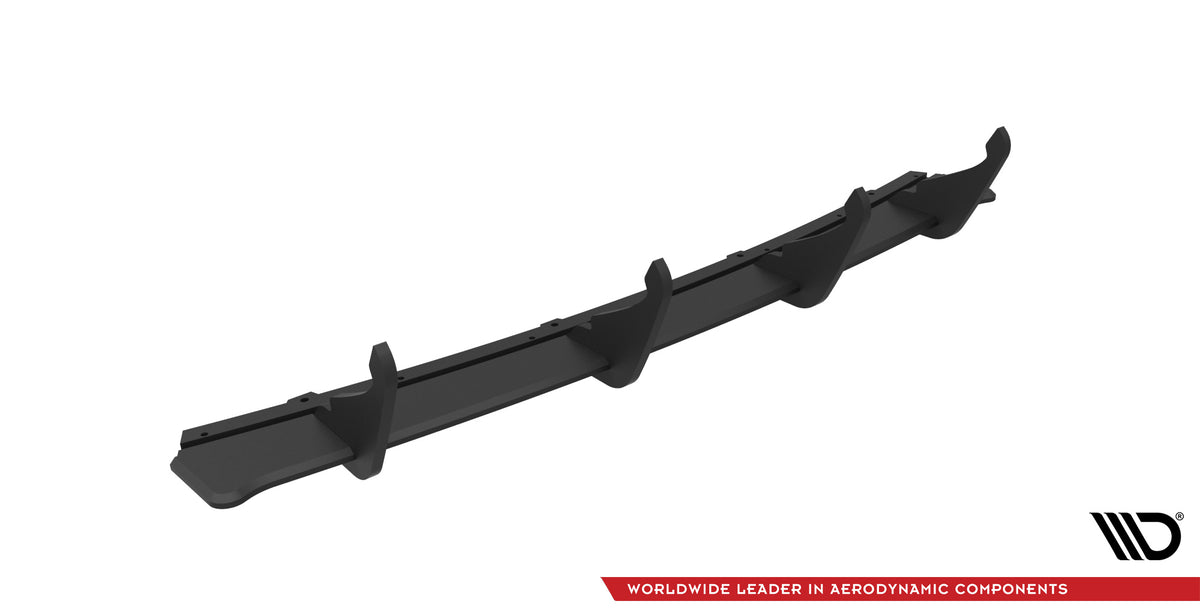 Maxton Design diffuser for Maserati Ghibli Mk3 sett fra undersiden