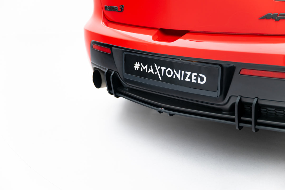 Maxton Design bakdiffusor til Mazda 3 MPS Mk1 med monteringssett, produktoversikt