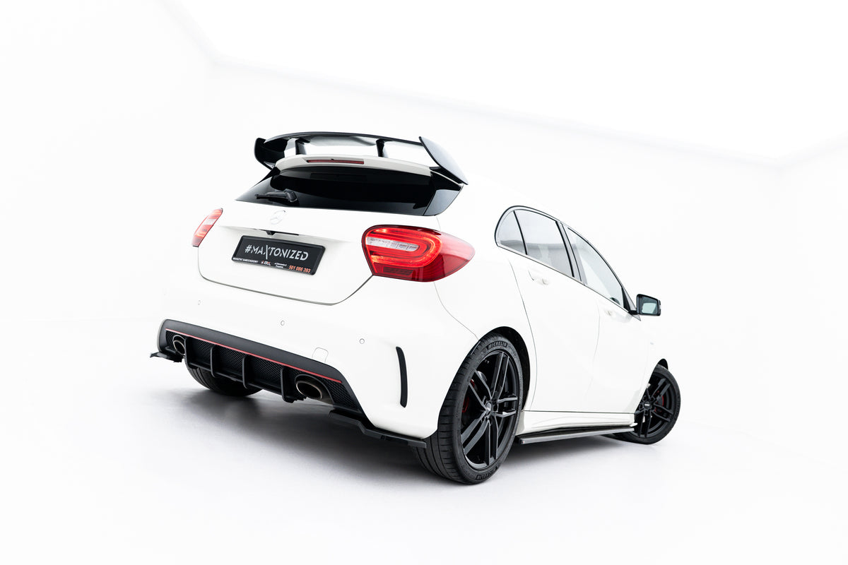 Street Pro bakdiffuser montert på Mercedes-Benz A-Klasse W176 AMG-Line