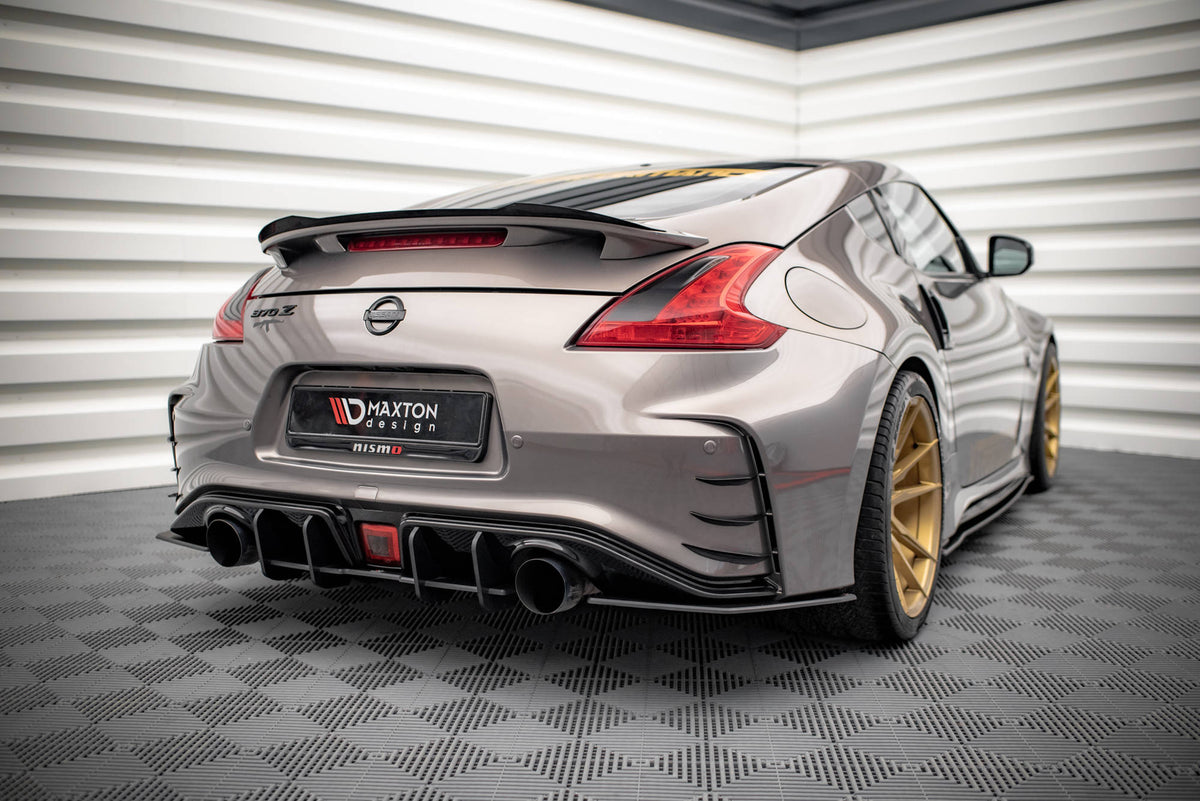Street Pro bakdiffusor for Nissan 370Z Nismo Facelift sett ovenfra