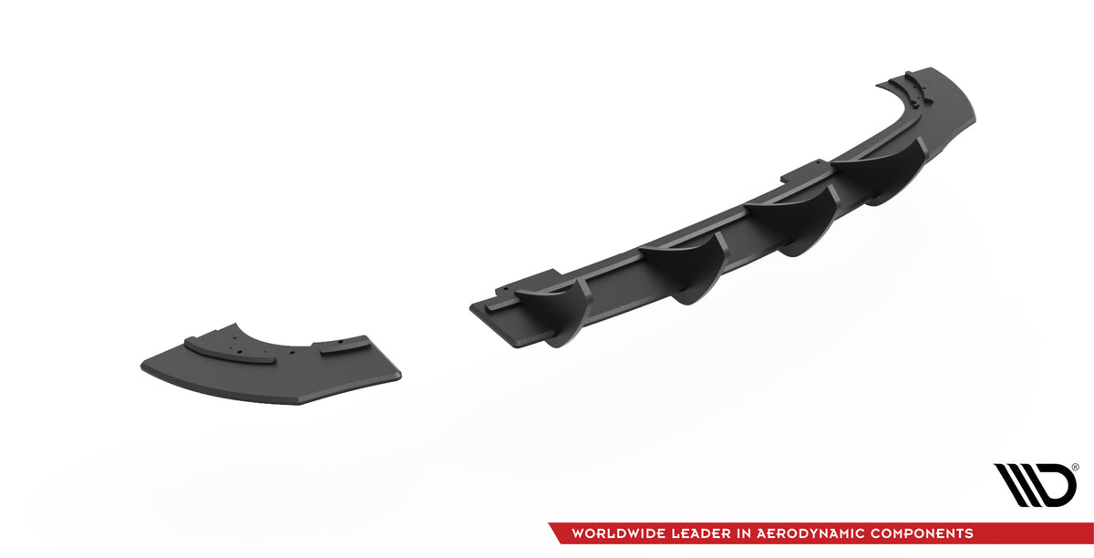 Bakdiffusor for Opel Astra GTC OPC-Line J med monteringsutstyr