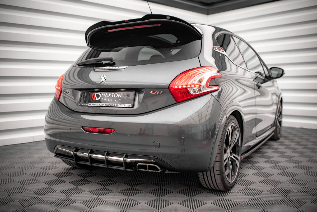 Bakdiffusor Street Pro for Peugeot 208 GTi Mk1 sett bakfra
