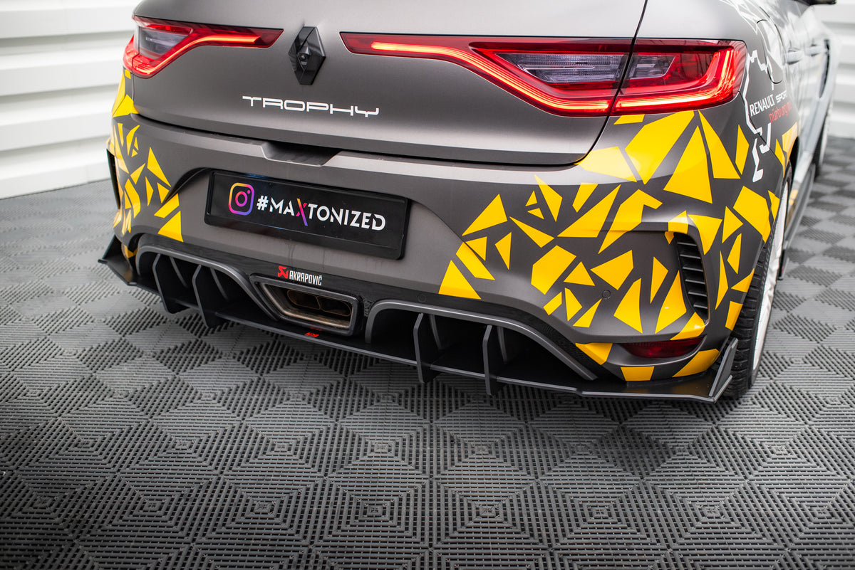 Street Pro bakdiffusor for Renault Megane RS MK4 sett bakfra