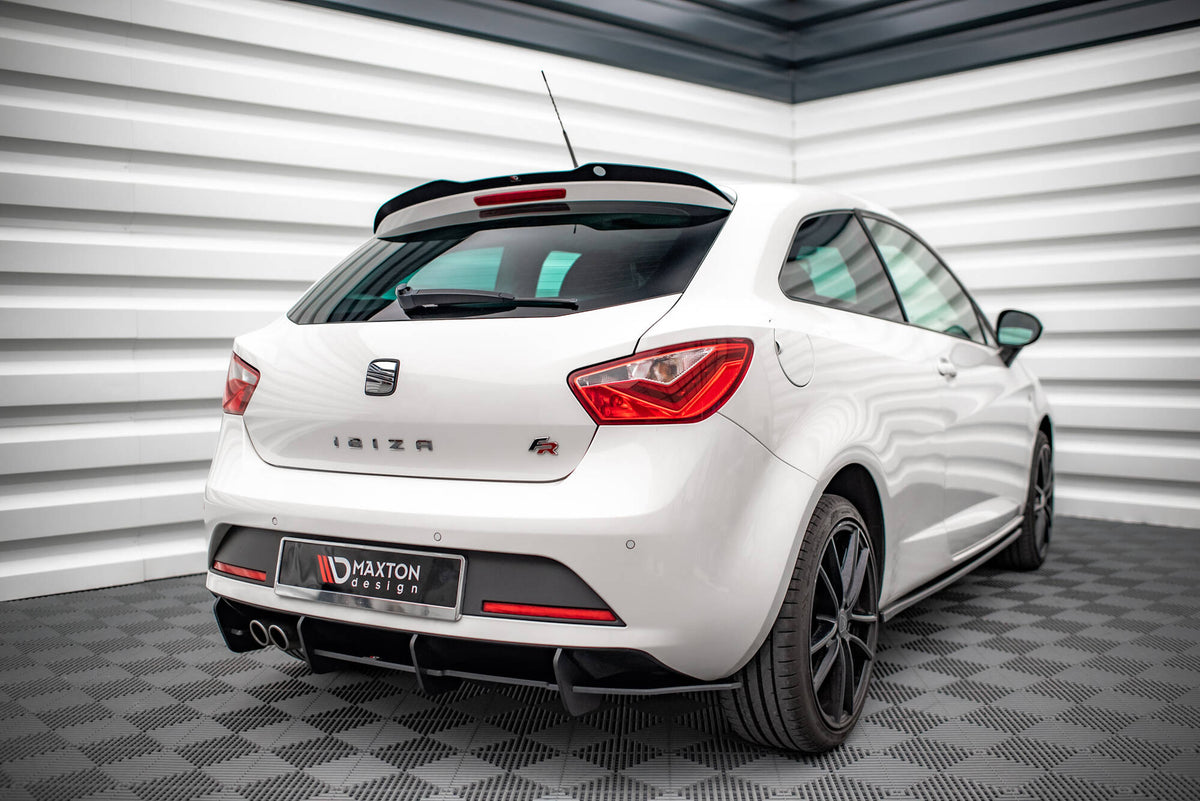 Bakdiffusor Street Pro til Seat Ibiza FR SC Mk4 Facelift, sett bakfra