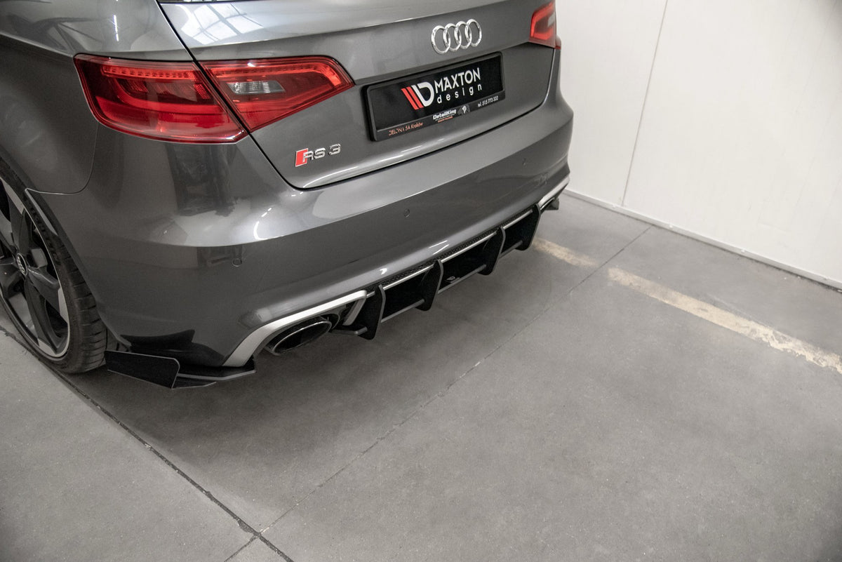 Nærbilde av Street Pro diffuser i 10 mm ABS-plast med matt svart overflate