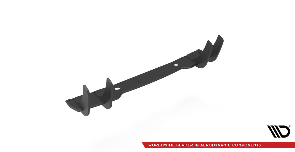 Sentral bakdiffuser i ABS-plast til Dodge Durango RT, sidevisning