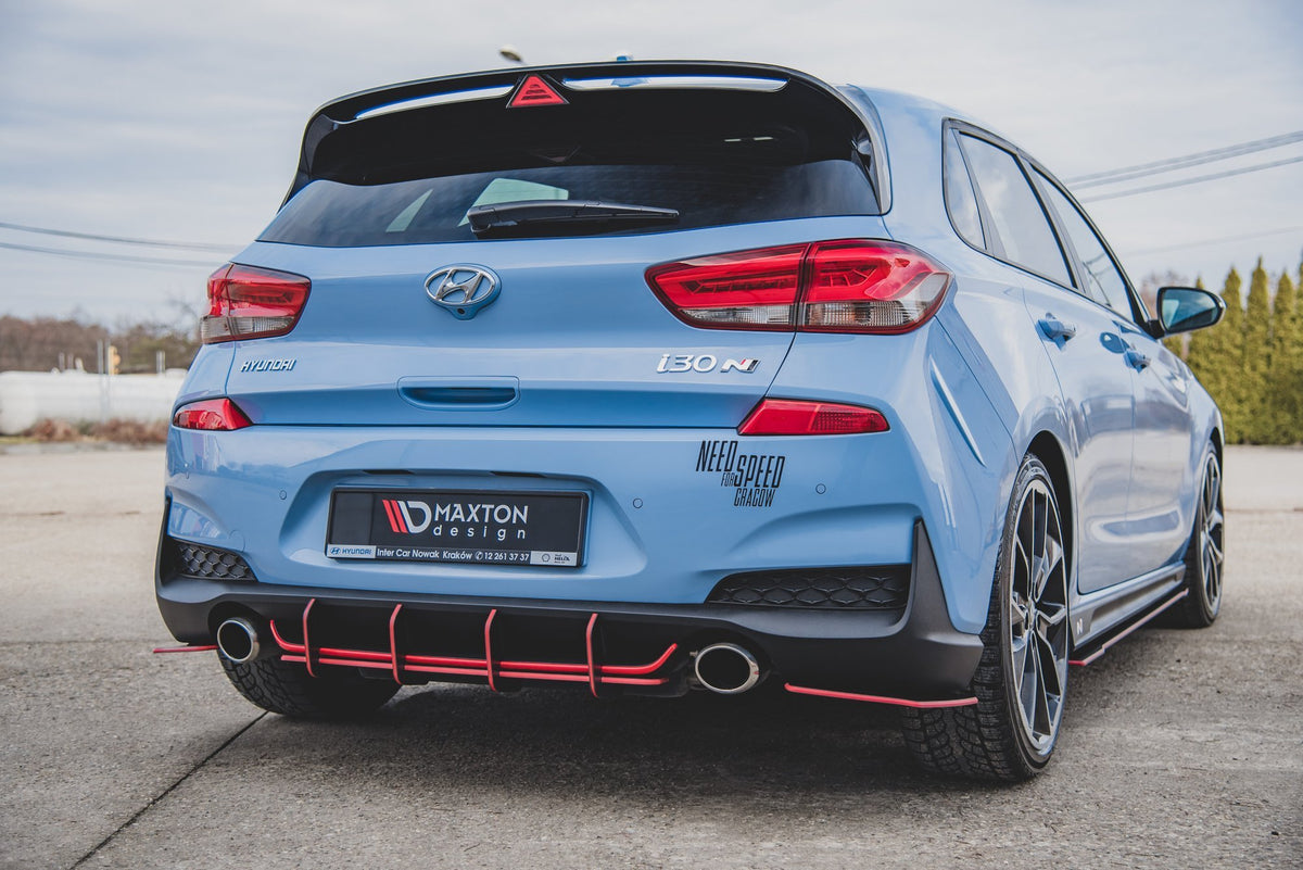 Street Pro Diffuser V.1 Hyundai i30 N MK3 Hatchback - HYI303NCNC-RS2B