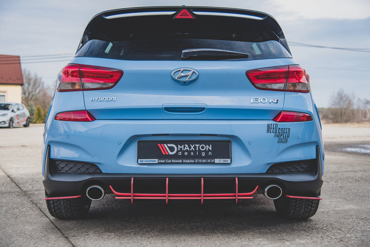 Street Pro Diffuser V.1 Hyundai i30 N MK3 Hatchback - HYI303NCNC-RS2B