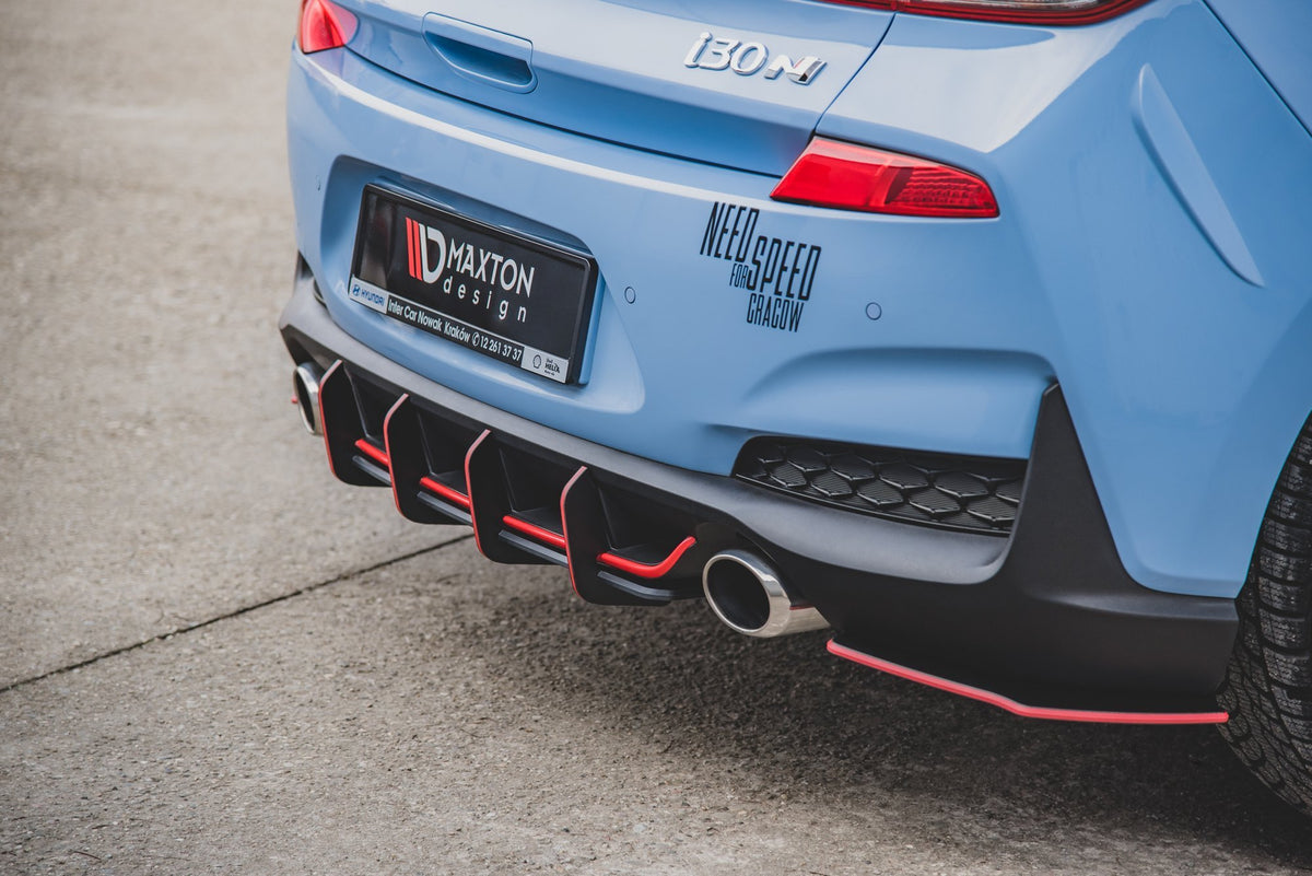 Street Pro sentral diffuser for Hyundai i30 N med medfølgende monteringssett