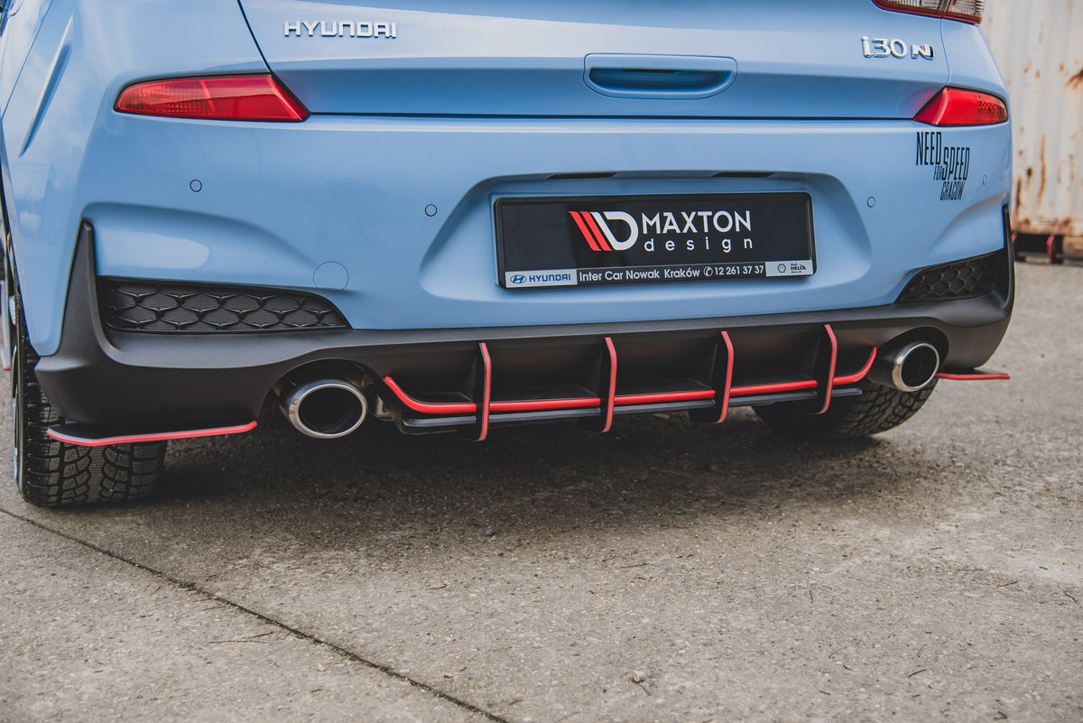 Street Pro Diffuser V.1 Hyundai i30 N MK3 Hatchback - HYI303NCNC-RS2B