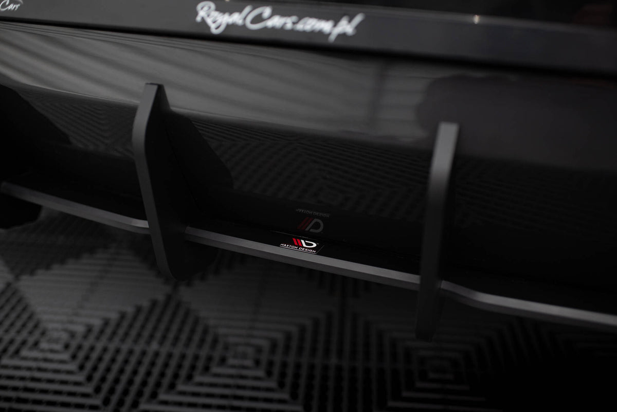 Diffuser BMW M140I V.3 sett bakfra – strømlinjeformet design som forbedrer luftstrømmen