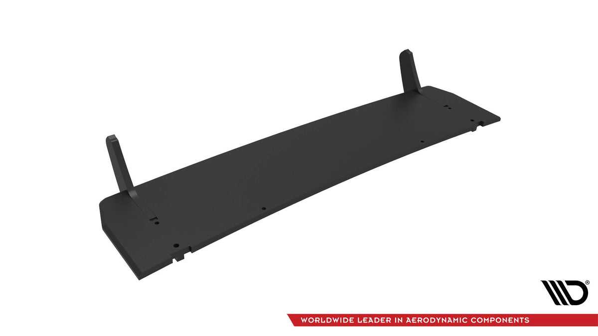 Street Pro diffuser for VW T-Roc R vist nedenfra med monteringsdetaljer