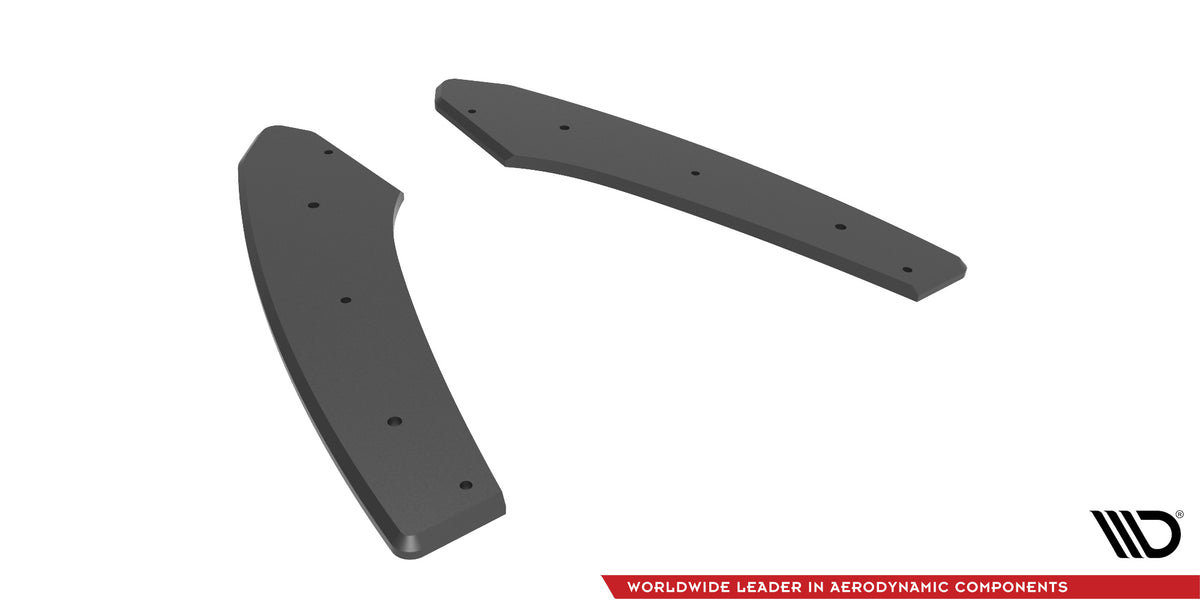 Par med bakre sideflaps designet for Audi S3 8Y Sedan vist før montering med gratis frakt