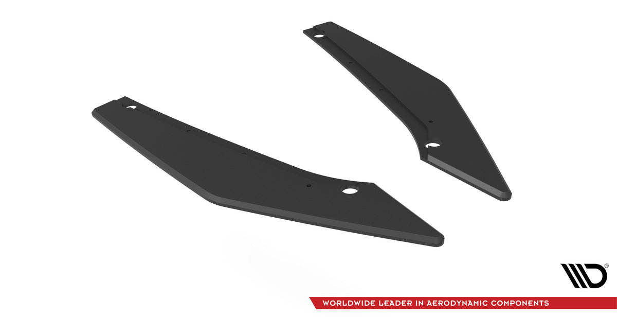 Street Pro sidesplitter i 10 mm ABS-plast for Cupra Leon ST, detaljbilde av kant