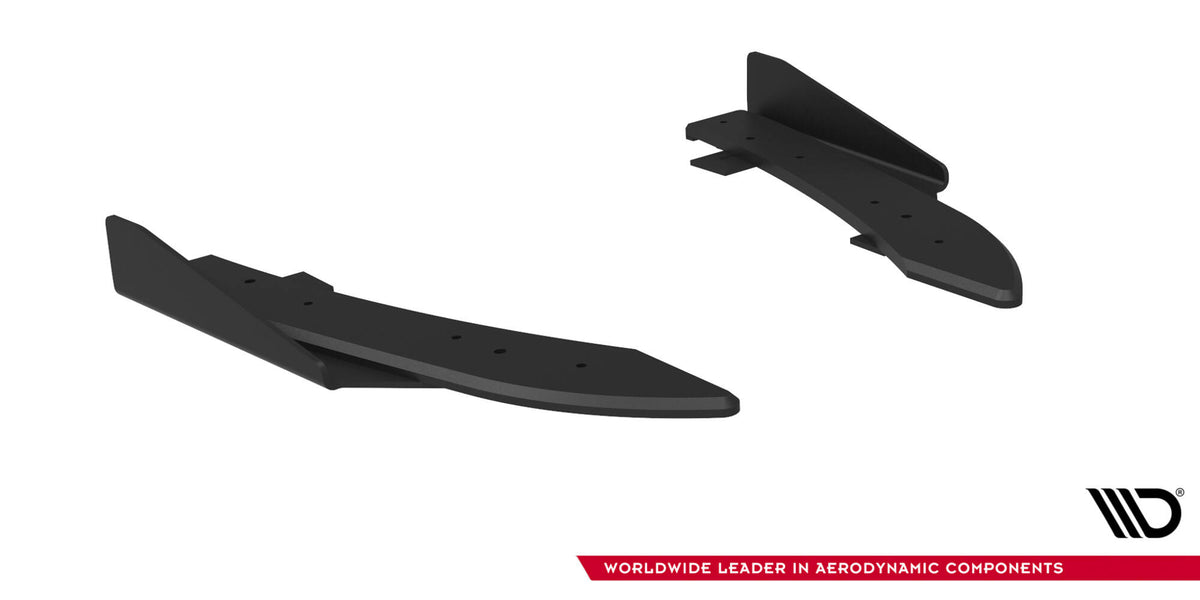 Komplett sett med bakre sidesplittere og flaps til RS5 Sportback F5