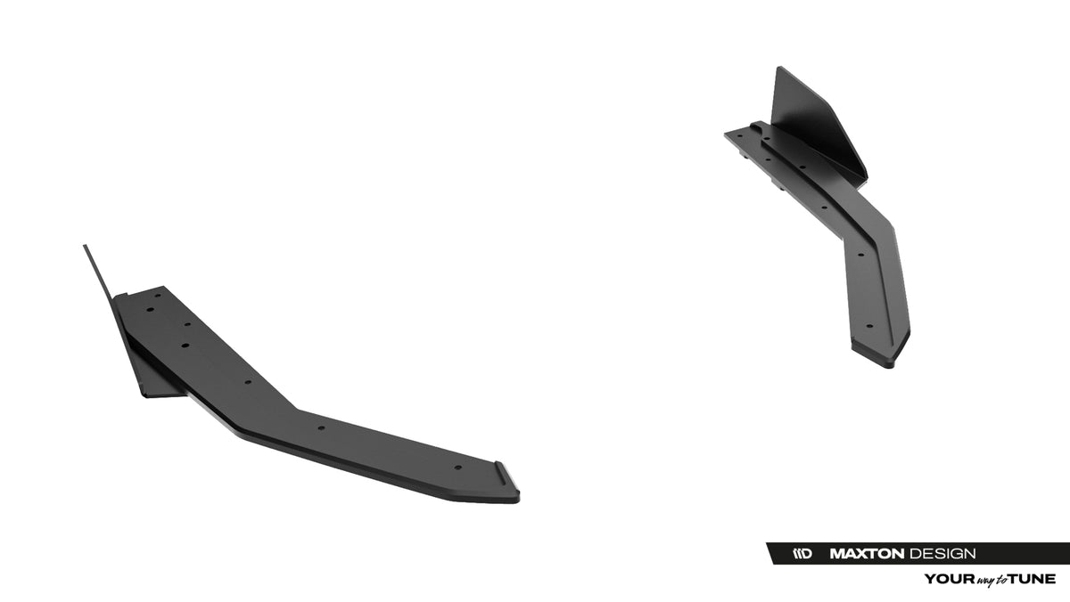 Sidesplittere Bak Street Pro med flaps og monteringssett til Lexus IS 500
