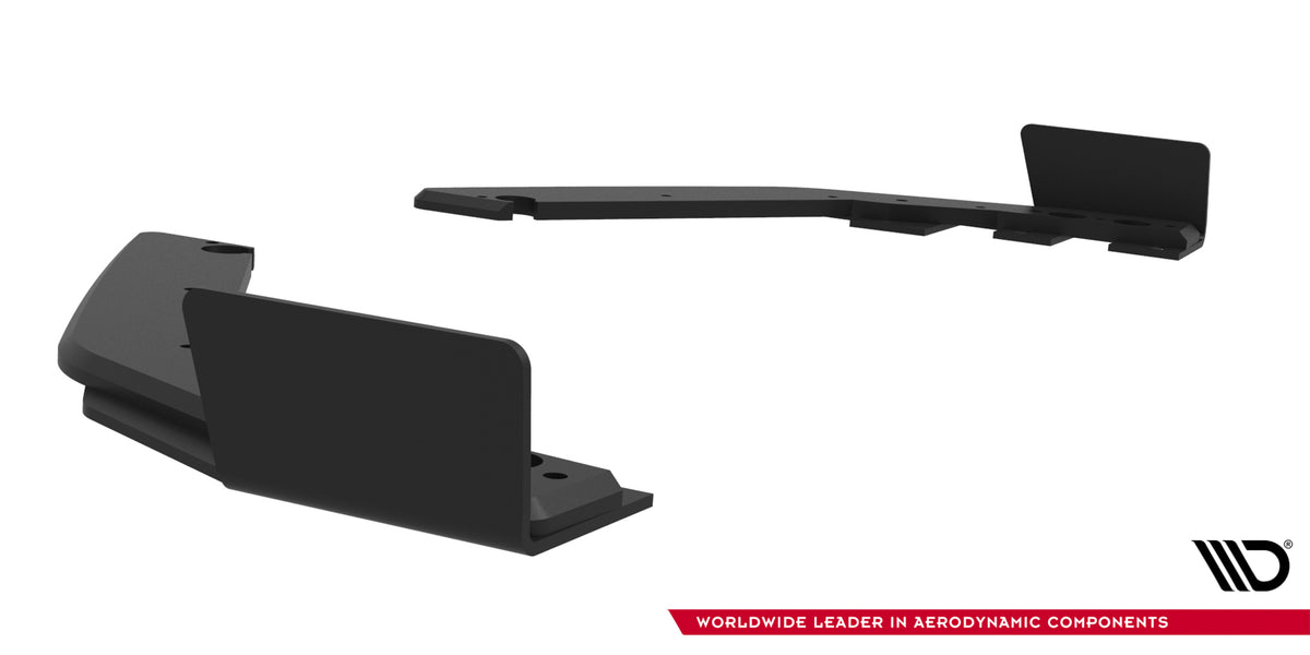 Street Pro Sideflaps Bak Toyota GR Corolla MK12 V1 - TOCO12GR4CNC-RSD1B+RSF1G